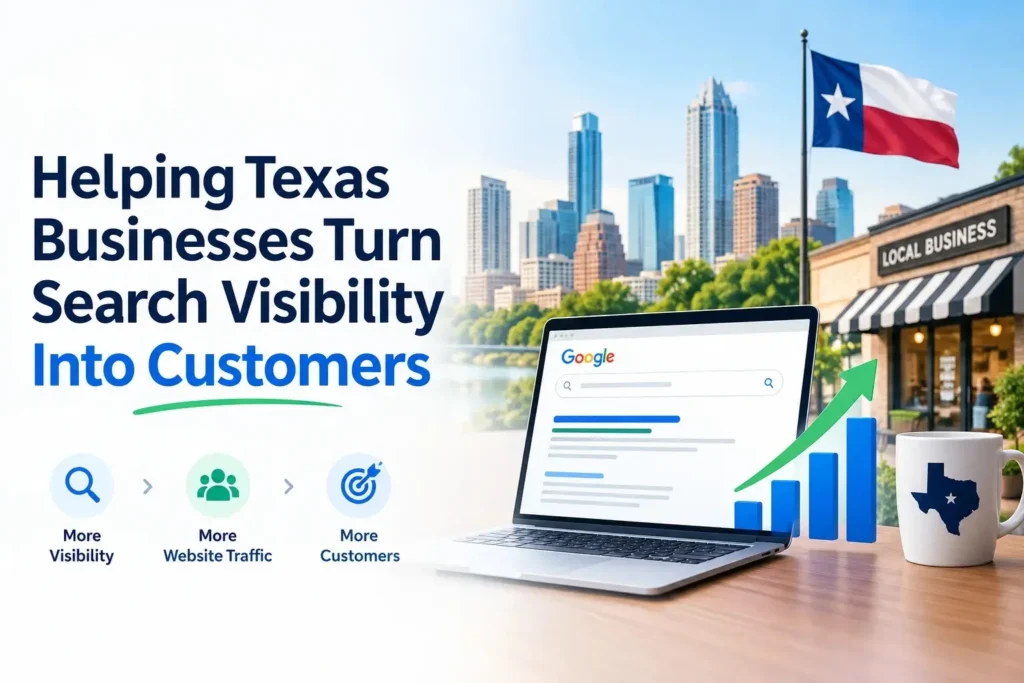 Helping Texas Businesses Turn Search Visibility Into Customers