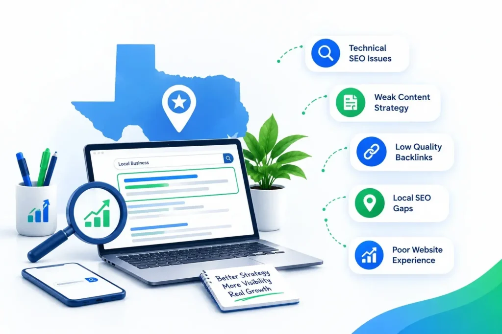 What Could Be Limiting Your Texas Search Visibility